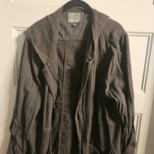 Torrid Charcoal Hooded Jacket